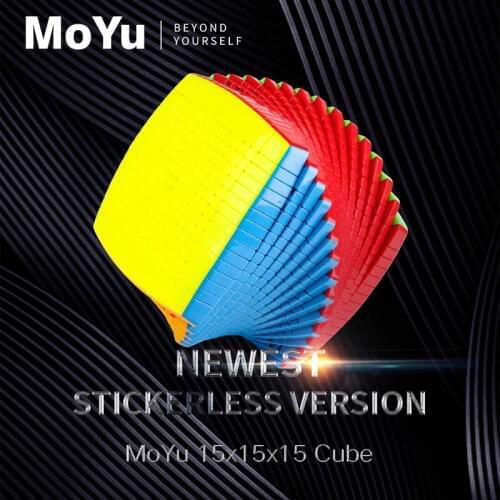 Original High Quality MoYu 15x15x15 Magic Cube 15x15 Speed Puzzle Christmas Gift Ideas Kids Toys