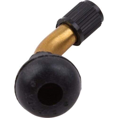 Tyre Valves Stem Rubber For Davidson Tire Valve Motorcycles 90 Degree Brass Scooter Tyre Valve Right Angle Snap-in