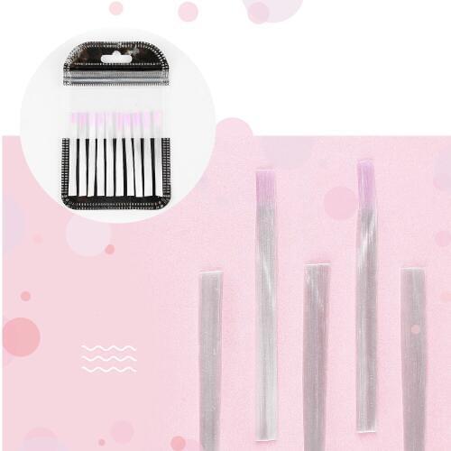 ELECOOL Nail Fiberglass Extension Form with Nail Silk Building Extension Gel Brushes for Fibernail Acrylic Nail Tips Tool TSLM1