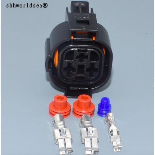 Shhworldsea 3pin for VW auto electric wiring plug connector waterproof cable connectors 1H0973203