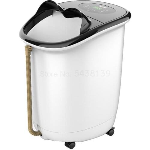 600 Foot tub automatic footbath electric massage heating foam barrel high deep barrel foot massage machine home thermostat