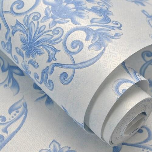 Waterproof Grade Black Gold Luxury Embossed Texture Metallic 3D Damask wallpaper For Wall Roll Waterproof Vinyl PVC Wall Paper