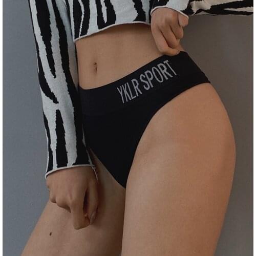 Perfering Fashion Lingerie Women Soft Cotton Underwear Shapewear Mid Waist Shaping Briefs Pure Color Thong Tummy Control Panties