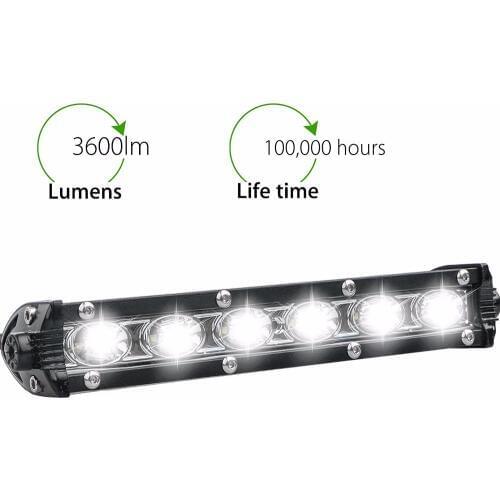 1pcs Spotlight Flood 12V 18W Car LED Work Light Bar LED Light Work Lamp Driving Running Light Fog Offroad SUV 4WD Boat Tractor