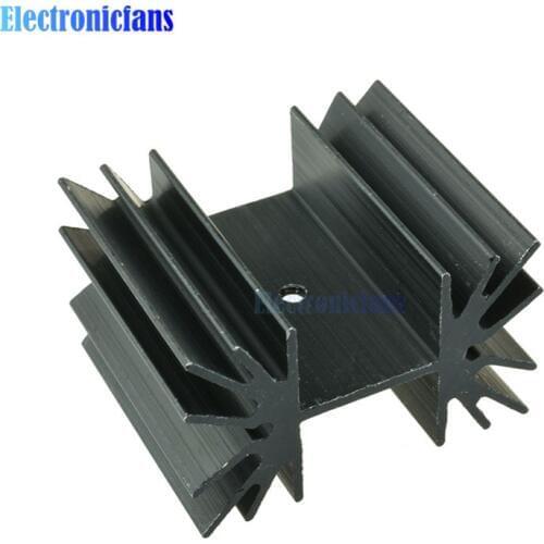 35x42x25.4mm IC Aluminum Heat Sink Cooling Fin For Module Mosfet Transistors