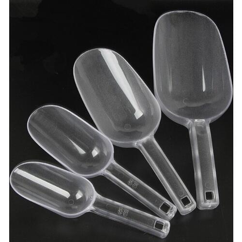 4pcs/lot Bar Ice Scoop Cast Scoop for Coffee Dry Goods Candy Spice with Contoured Handle Kitchen Accessories by PH 016