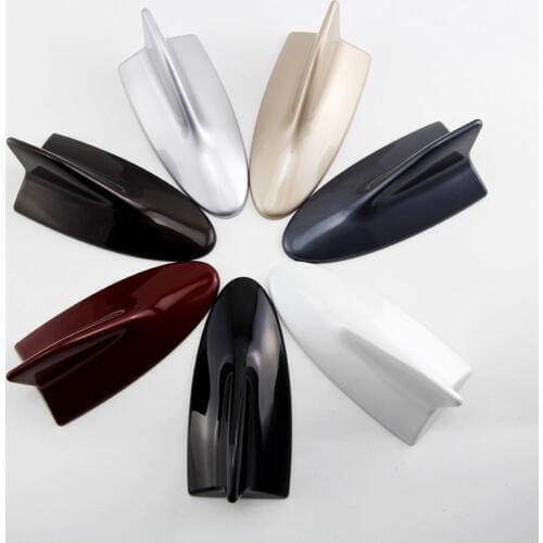 QHCP Shark Fin Decorative Antenna Radio FM Signal Aerials Decoration For Lexus ES200 250 300h RX300 200t 450h Car Accessories