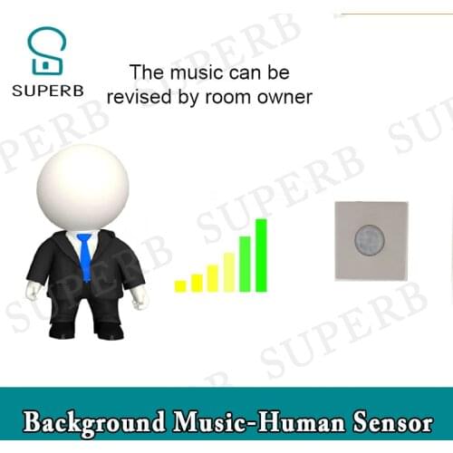 Audio sound player prop Takagism game real llive room escape play sound when detect human play audio music to create atmosphere