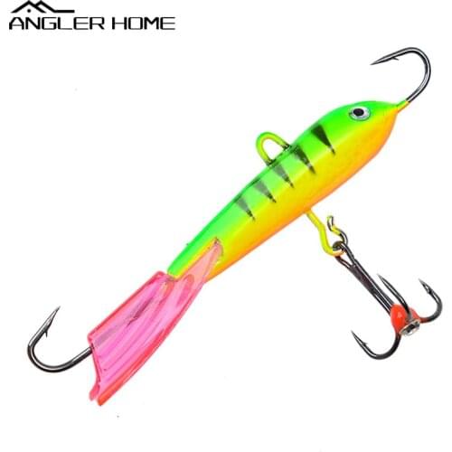 Angler Home Winter Fishing Balancer 8cm 20g Ice Fishing Lure Vertical Jigging Bait For Pike,Perch