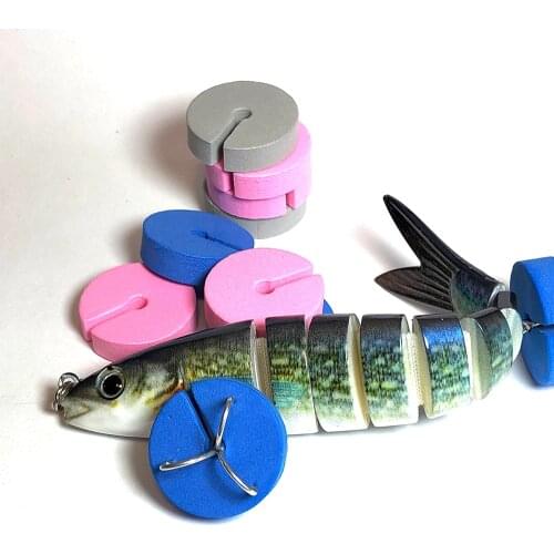EVA Foam Fishing Treble Hook Protector Lure Line Plate Fishing Winding Line Board Collector Fishing Accessories