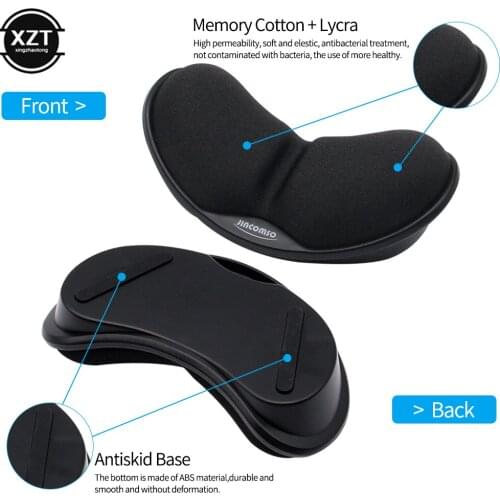 Memory Foam Gaming Mouse Pad Comfort 3D Wrist Rest Rubber Hand wrist rest mouse Mat Ergonomic Healthy Design for PC Computer