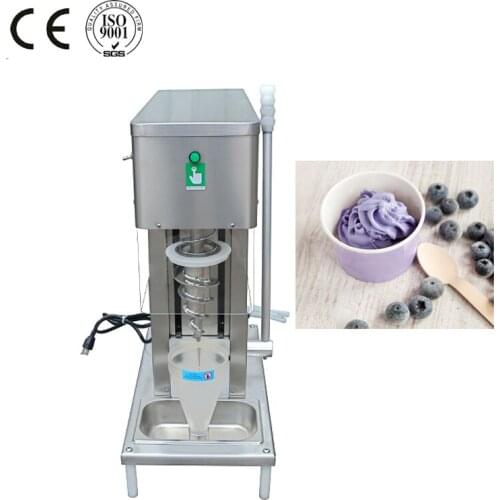 DSHASIF Commercial Stainless Steel Ice Cream Mixer Machine for Sale Fruit Yogurt Gelato Blender Maker