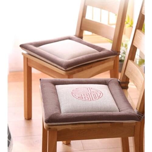 Square Chair Cushion Dining Table Student Office Classroom Stool Household