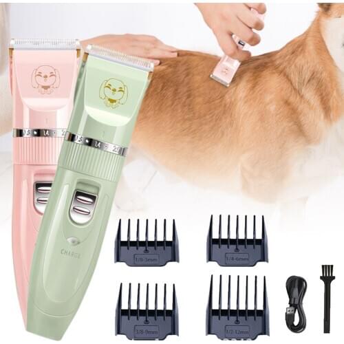 Professional Pet Dog Hair Trimmer Animal Grooming Clippers Cat Cutter Machine Shaver Electric Scissor Clipper 110-240V AC