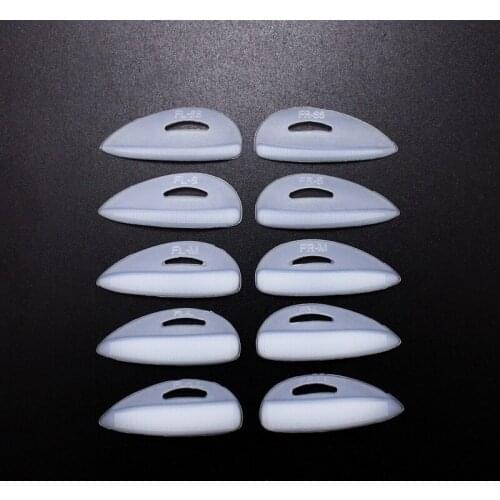 NEW 5pairs Eyelash Perm Silicone Pad Recycling Lashes Rods Shield lifting 3D Eyelash Curler Eyelashes Extension Makeup Tool