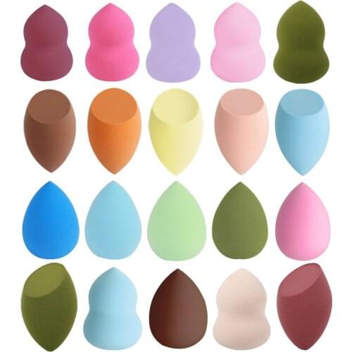 1Pc Cosmetic Puff Powder Puff Smooth Womens Makeup Foundation Sponge Beauty To Make Up Tools & Accessories Water-drop Shape