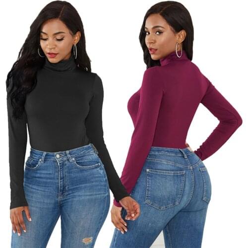 TECHOME Women's Long Sleeve Bodysuits