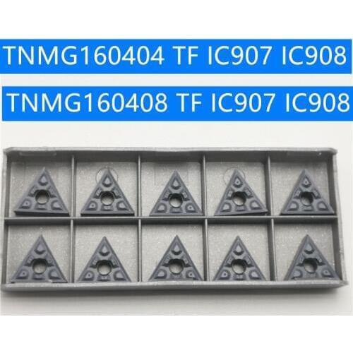TNMG160408 TF IC907 TNMG160408 TF IC908 External Turning Tools Carbide insert Lathe tool TNMG 160408 Cutting tool turning insert