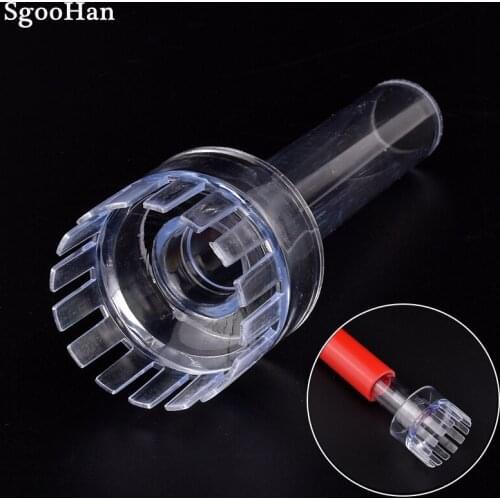 1pc Aquarium Shrimp Nano Fish Tank Filter Degreasing Film Float Stainless Steel Inlet And Outlet Pipe Degreasing Film Basket