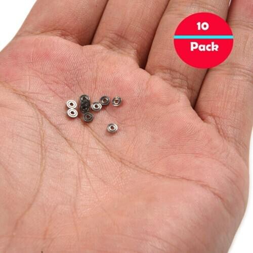 10pcs 681ZZ Miniature Mini Ball Bearings Metal Open Micro Bearing 1x3x1mm