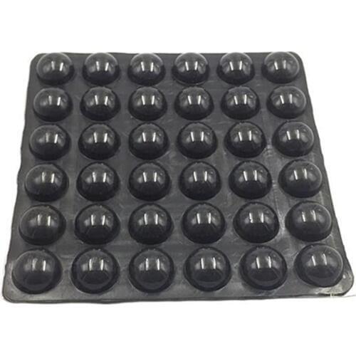 16*8mm Hemisphere 3M Self-adhesive Audio Speaker Amplifier Shock Absorber Feet Pad Vibration Absorption Rubber Anti-shock