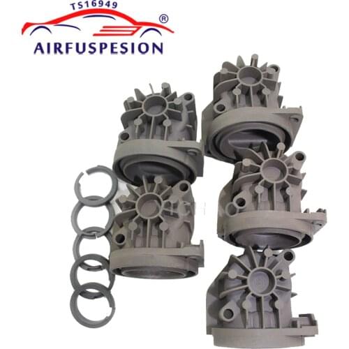 5Pcs For W220 W211 A8 D3 W219 Phaeton LR2 XJ6 Air Compressor Pump Cylinder Head Piston Ring Air Suspension 2203200104 4Z7616007A
