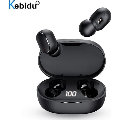 Wireless TWS Earphones Bluetooth Headsets Noise Cancelling Handsfree Call Sports Earbuds With Mic for IOS Android Phones