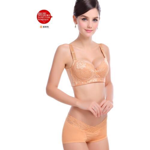 Noble Lingerie bra upscale fox sexy Lace push up bra women cotton bralette silk protein plus size 32-40 B C D E F cup bras C3322