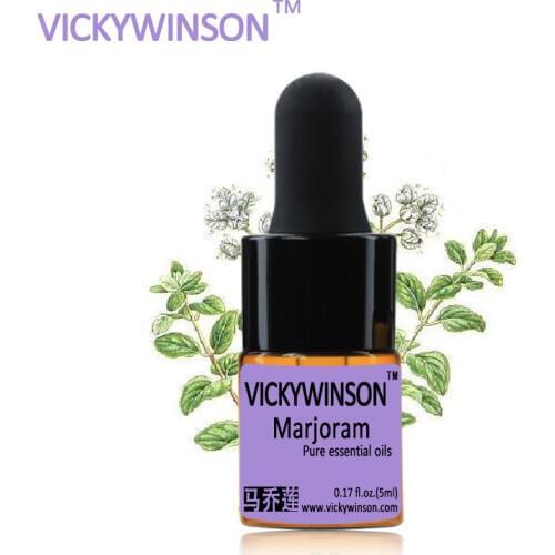 Marjoram essential oil 5ml Relieve pressure Regulating menstrual cycle Marjoram depression pure essential oils