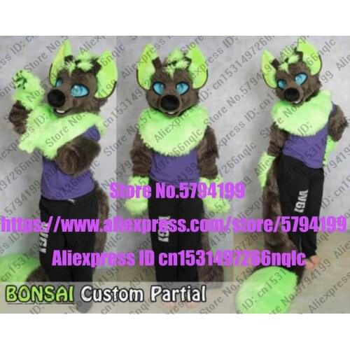 Customized Available REAL PHOTO CAT full sets husky dog Suit fursuit BJ0039 Costume fox Party Fancy Dress Carnival Gift