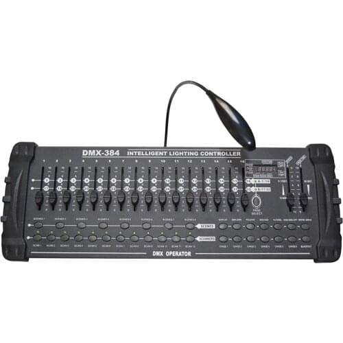 Sale Promotion For 384 DMX Controller Good Quality Stage Lighting Console Professional DJ Bar Stage Club Wedding Equipment