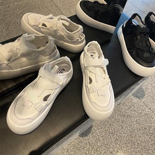 Mesh Sneakers Women Flat Platform shoes Fashion white casual Breathable Comfortable Ladies sneaker