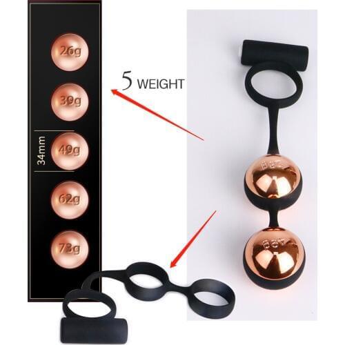 YEAIN male penis dumbbell exerciser long-lasting levator anal erection powerful vibration trainer male supplies