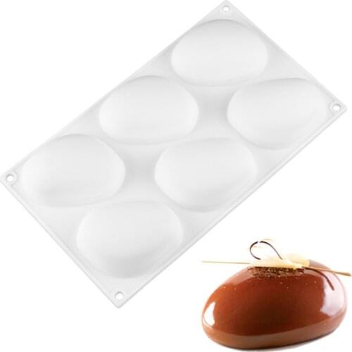 New Goose Soft Stone Shaped Silicone Baking Cake Mould Decorating Moulds Eco-Friendly Silicone Rubber Home Kitchen Accessories
