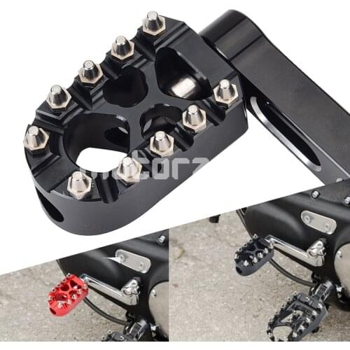 Motorcycle Shifter Pegs Gear Shift Brake Foot Peg Toe Pegs MX Chopper Bobber Style For Harley Touring Sportster 883 Softail Dyna