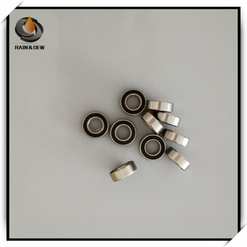 10 Pcs S623 2RS 3X10X4mm Stainless Steel Bearing 623RS ABEC-7 Anti-rust bearing 623 fishing reel bearing