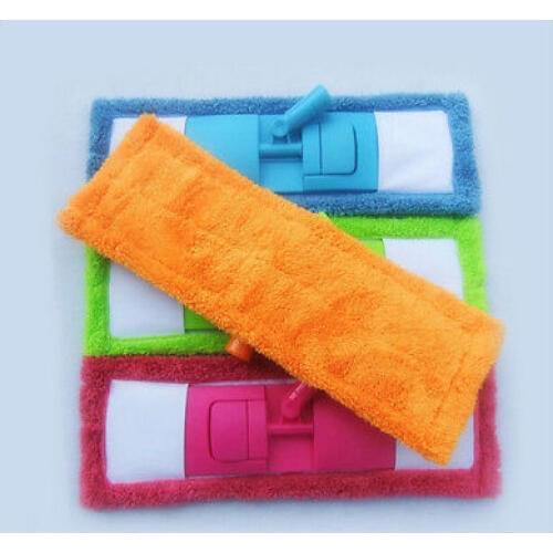 1Pcs Practical Mop Cloth Refill Head Pads Replacement 4 Colors Household Dust Cleaning Reusable Microfiber Pad For Spray Mop