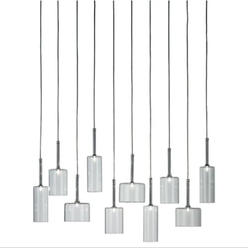 Nordic Loft Creative Glass Dining Room Pendant lights Retro Wine Bottle Cafe Lights Kitchen Bar Light Free Shipping