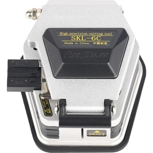 Fiber Cleaver Ftth Fiber Optic Tools Skl-6C Cable Cutting Fiber Optic Knife Tools Fiber Cleavers 12 Surface Blade