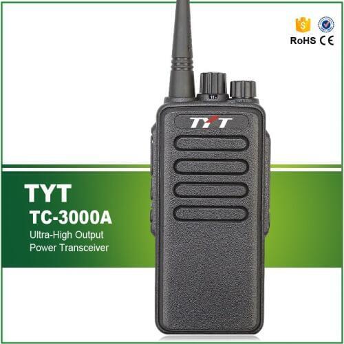 TYT TC-3000A 10W Max UHF 400-520 MHz 16CH 1750Hz Scan VOX Scrambler 1750Hz Tone Two Way Radio Handheld Transceiver