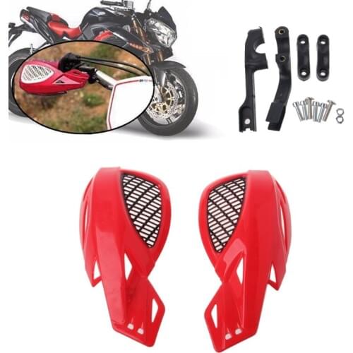 1 Pair 7/8" Motorcycle Hand Guards Handguard for honda Suzuki ATV Dirt Bike R3MD