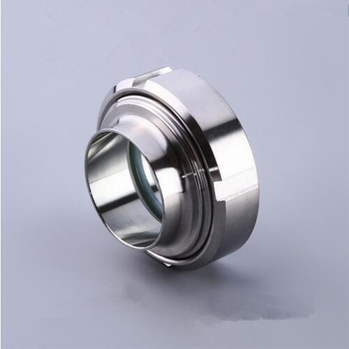 108mm SS304 Stainless Steel Sanitary SMS Weld On Socket Union Set Pipe Fitting For Food Industries