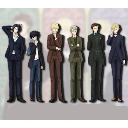 Anime Moriarty The Patriot William James Sebastia Anime Acrylic Stand Figure Desk Decoration Collection Model Toy Cosplay Gifts