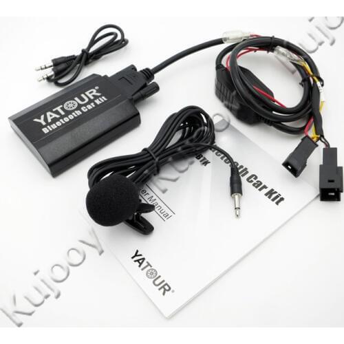 Yatour BTK Bluetooth Car Adapter Digital Music CD Changer For BMW M3 M5 X3 X5 Z3 Z4 3Pin & 6Pin Trunk Interface Kit