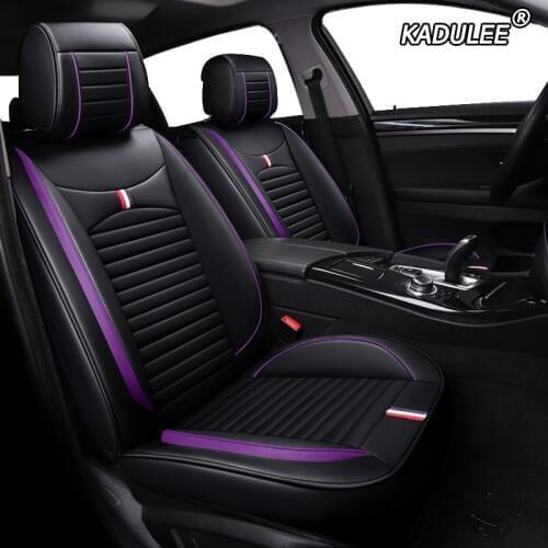 Auto Pu Leather Car seat cover For haval h6 h5 f7 geely mk smart fortwo 451 toyota camry 40 opel meriva b logan car seat cushion