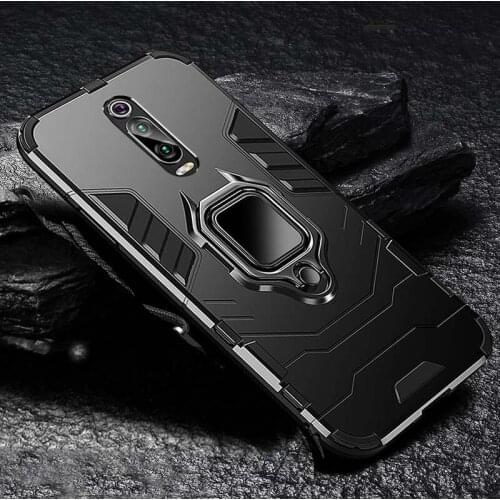 Redmi K20 Case Heavy Duty Armor Ring Bracket Kickstand Drop-proof Cover For Xiaomi Redmi K20 Pro Fundas Couqe