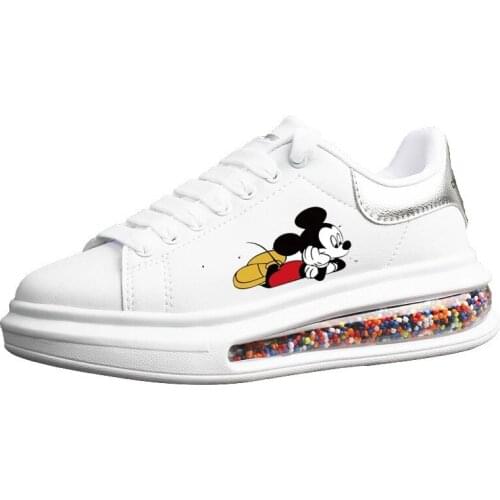 Disney childrens cartoon Mickey Mouse boys and girls adult non-slip soft-soled casual shoes sports shoes student running sh