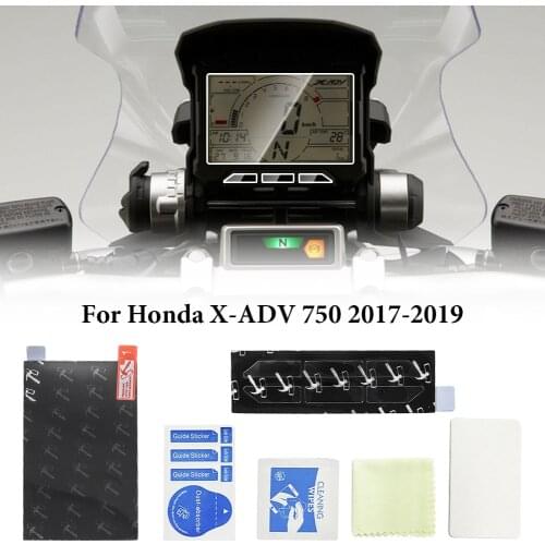 For HONDA XADV X-ADV 750 2017 2018 2019 XADV 750 Accessories Motorcycle Cluster Scratch Cluster Screen Protection Film Protector