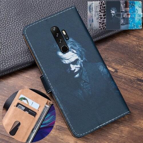 Clown Leather Flip Book Case On Blackview BV6300 5.7 Cases Back Cover Phone Case For BLACKVIEW BV6300 Animal Painted Cover Coque