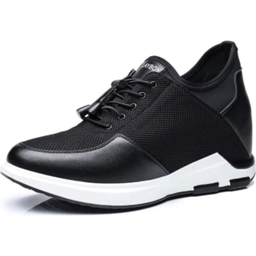 New Summer Casual Mesh Elevator Sneakers Shoes Breathable Height Increasing Shoes With Getting 7/9 CM Taller